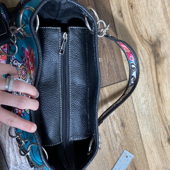 Concealed Carry Sugar Skull Purse - Picture 8 of 16